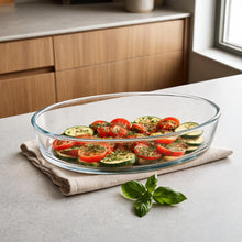 Clear Glass Oval Baking Dish - 0.7L