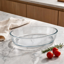 Clear Glass Oval Baking Dish - 1.6L