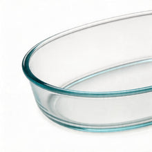 Clear Glass Oval Baking Dish - 2.4L