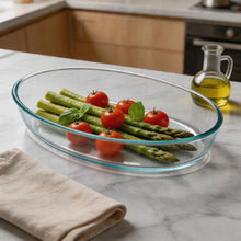 Clear Glass Oval Baking Dish - 2.4L