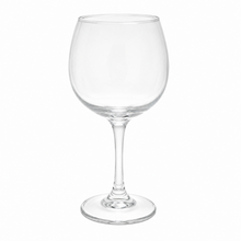 Clear Stemmed Wine Glass Set - Classic Round Bowl Drinking Glasses (Set of 6)