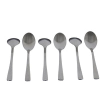 Sleek Stainless Steel Coffee Spoon Set - Set of 6