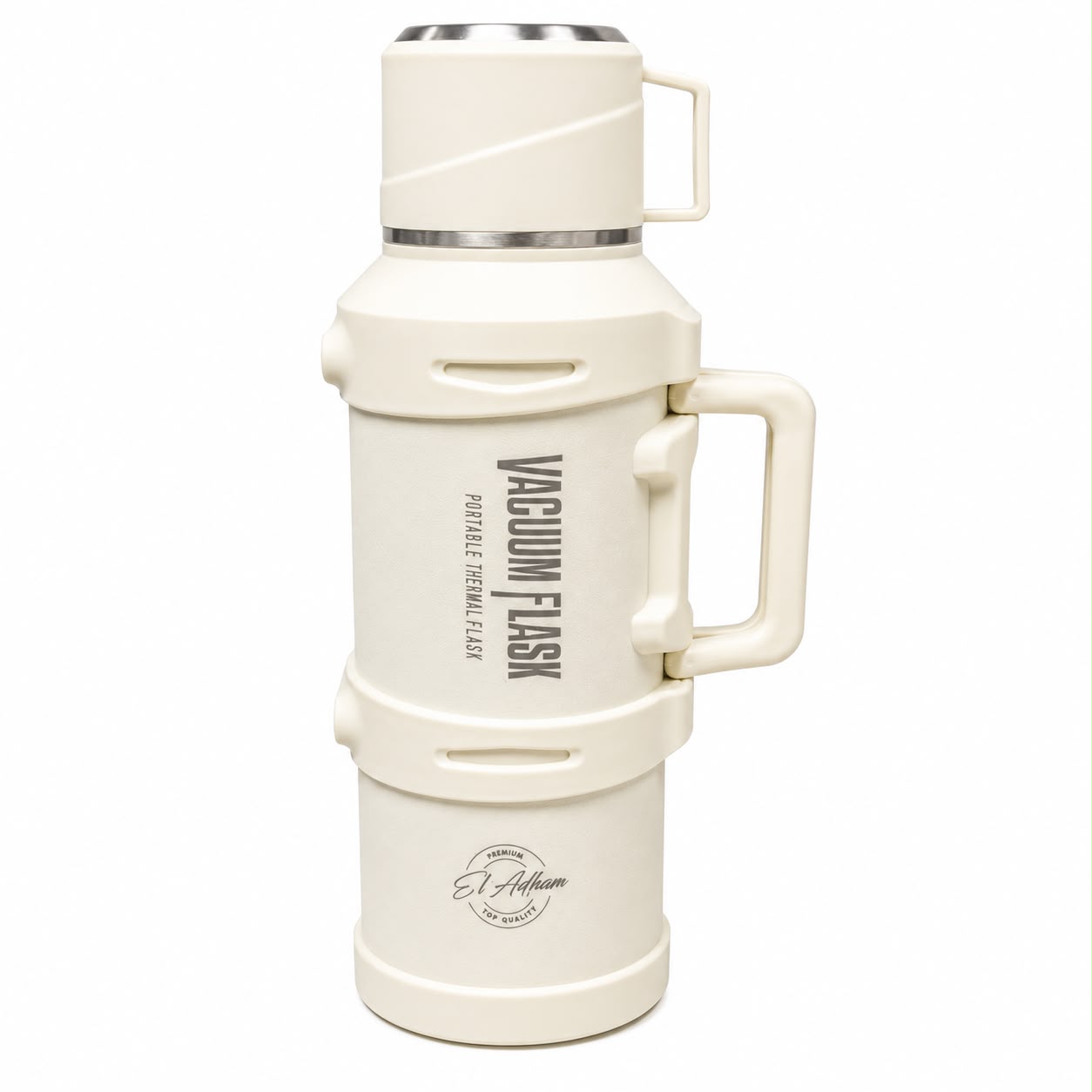 Intelligent Temperature Display Thermos Flask - 3200ML - White