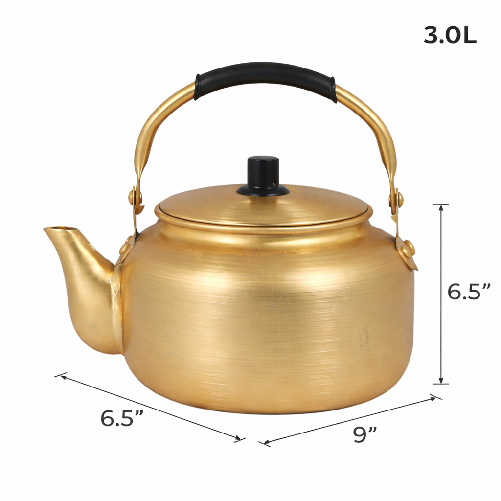 3L Golden Tea Kettle