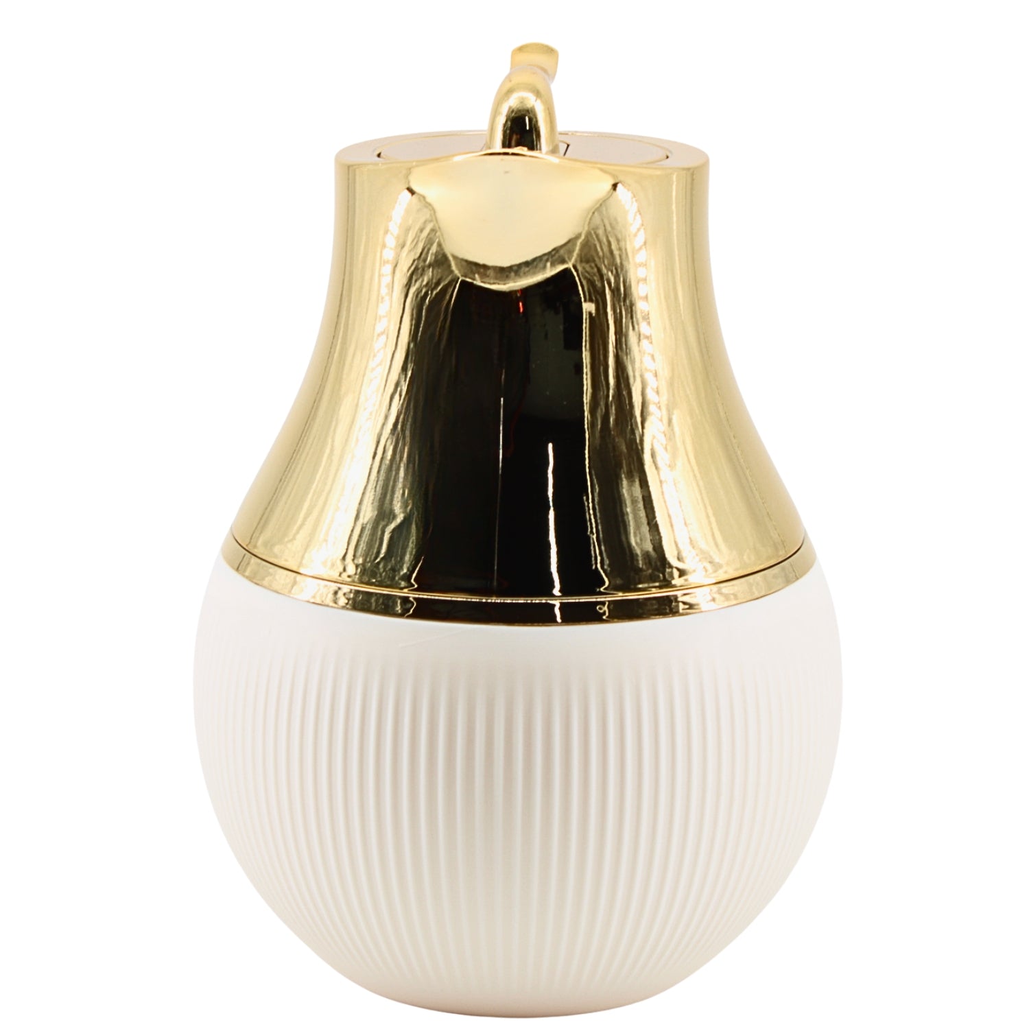 Royal White & Gold Thermal Jug 1L