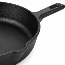Triple-Layered Enamel Cast Iron Skillet - 10"