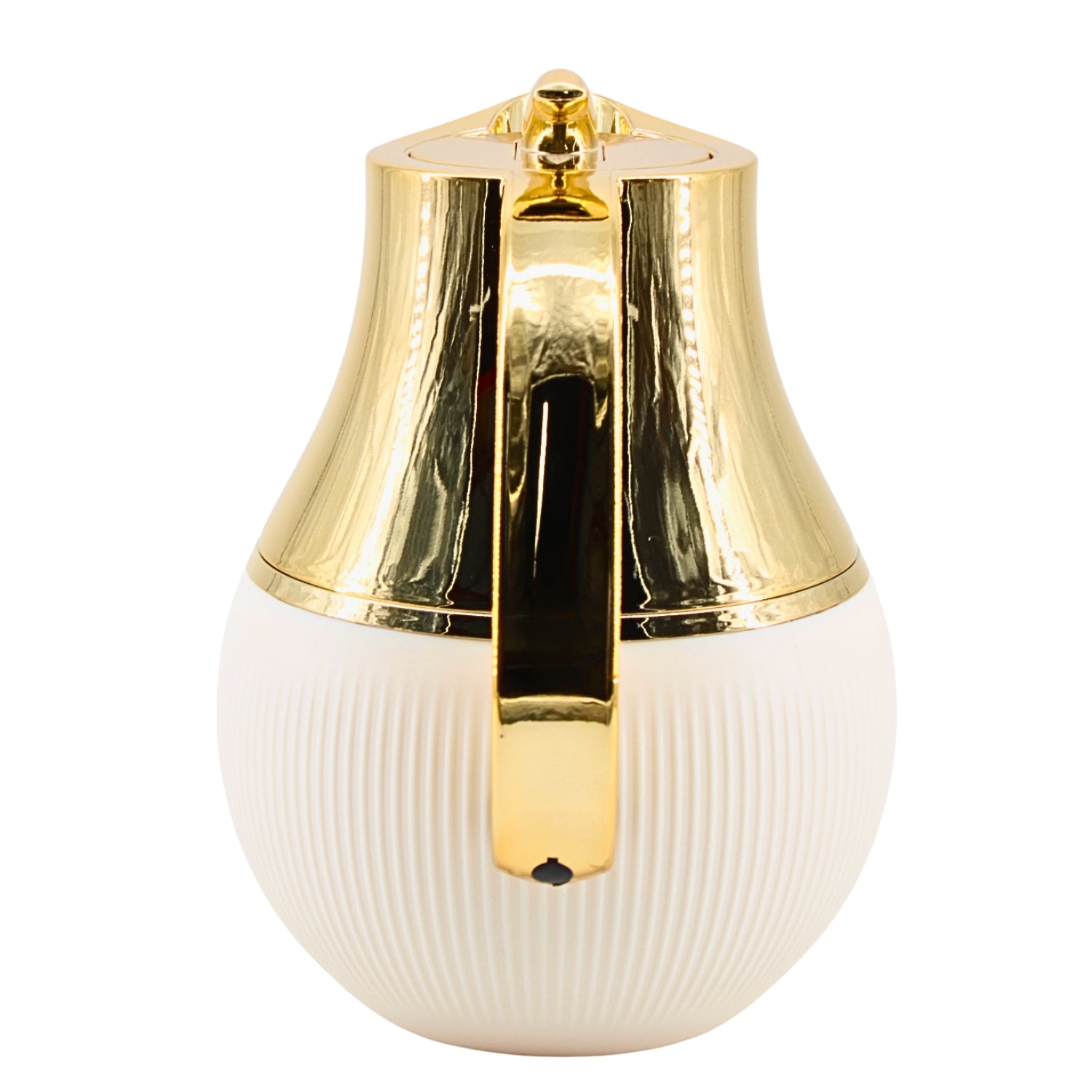 Royal White & Gold Thermal Jug 1L