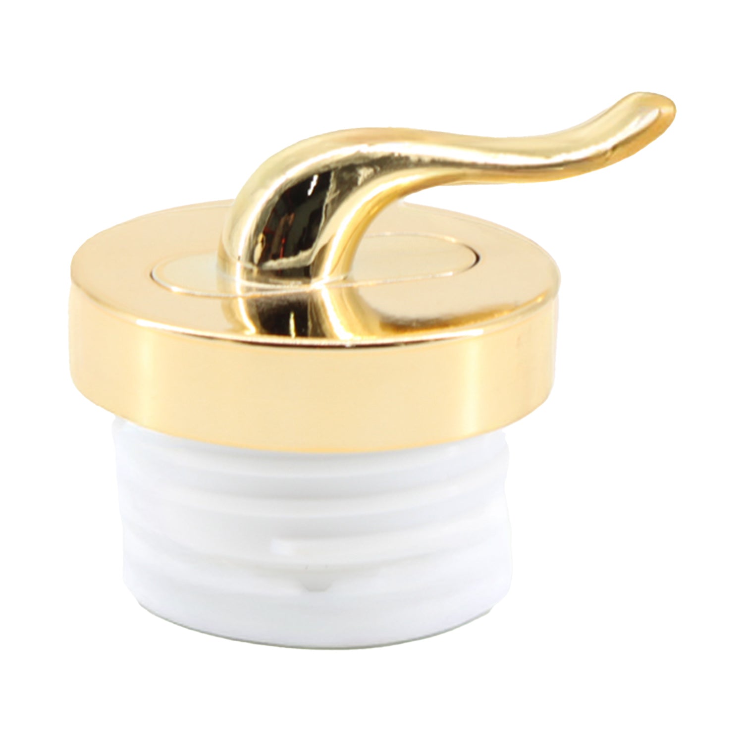 Black Gold Round Mosaic Vacuum Jug Flask 1L