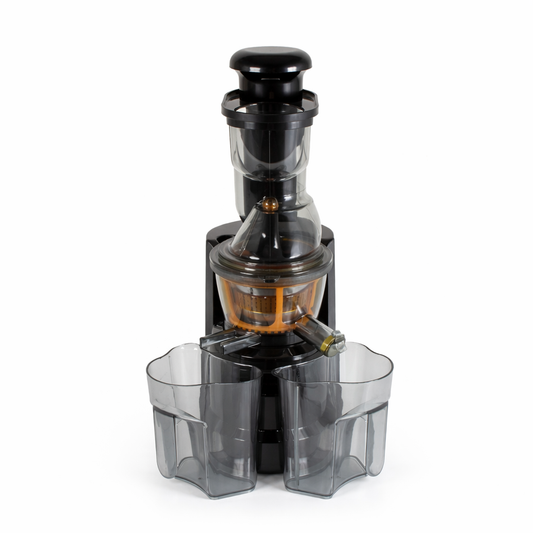 Slow Cold Press Juicer Machine - with Dual Juice Containers