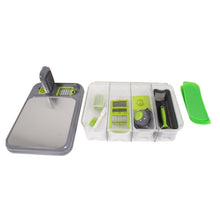 Multifunction Veggie & fruit chopper, cutting Board and slicer