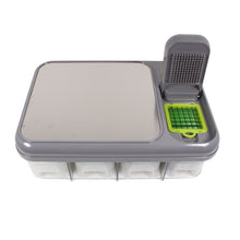 Multifunction Veggie & fruit chopper, cutting Board and slicer