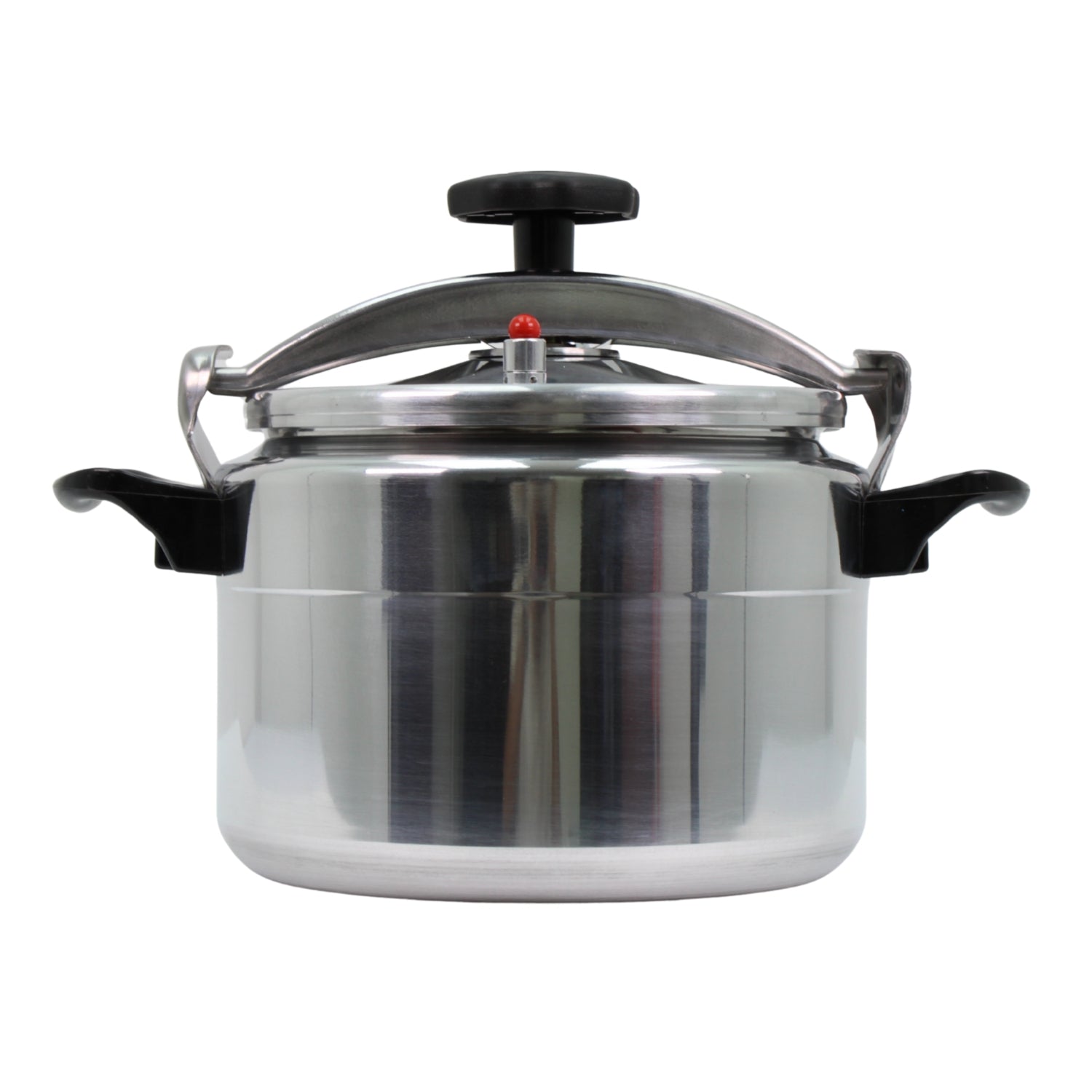 Heavy-Duty Aluminum Pressure Cooker with Safety Lock Lid - 9L