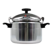 Heavy-Duty Aluminum Pressure Cooker with Safety Lock Lid - 9L