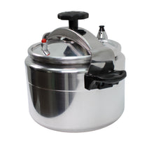 Heavy-Duty Aluminum Pressure Cooker with Safety Lock Lid - 9L
