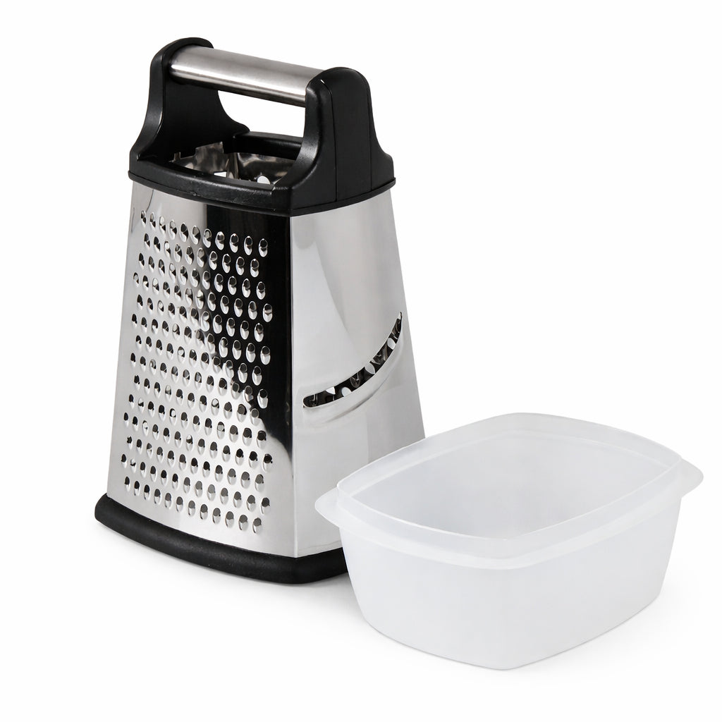 Black and Silver Standard Handled Grater