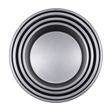 5-Piece Non-Stick Round Baking Pan Set – Multi-Size Cake, Pizza & Dessert Bakeware(12,11,1025,9.5,8.75 INCHES)