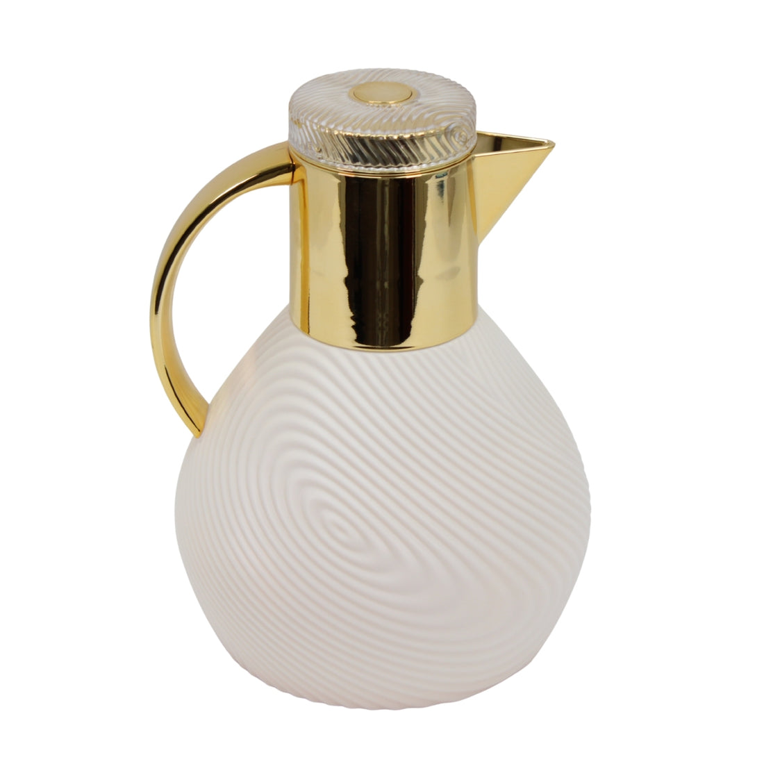 Luxury Insulated Thermal Coffee Carafe - Off White