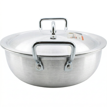 Set of 5 Stainless Steel Dual Handle Cooking Pots with Lids
